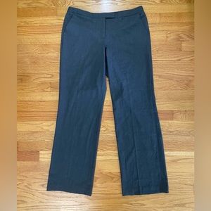 Calvin Klein Work Pants Women’s 12 Gray Dress Pants Workwear Pockets Wide Leg